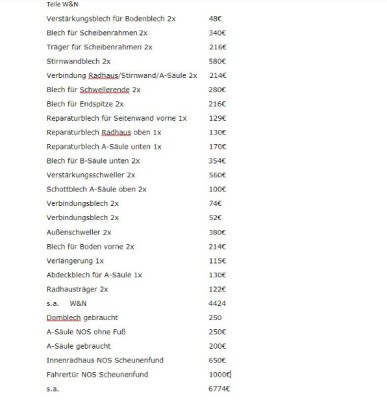 Blechteile für CS.JPG (48.24 KiB) 8828 mal betrachtet Kosten zugekaufter Blechteile